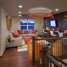 Kids Game TV Room