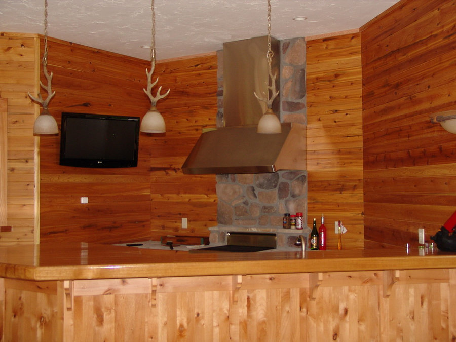 TV Installation in Indoor/Outdoor Kitchen