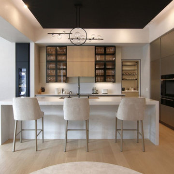 Kitchen Design Meets Architecture In a Contemporary NJ Home