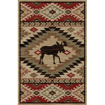High Country Multi, Rug, 5'3"x7'7"