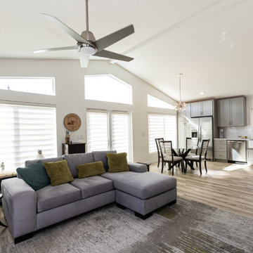 2BR ADU Living, Dining, and Kitchen