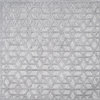 Talaia Neutral Geometric Indoor/Outdoor Light Gray 5' Square Area Rug