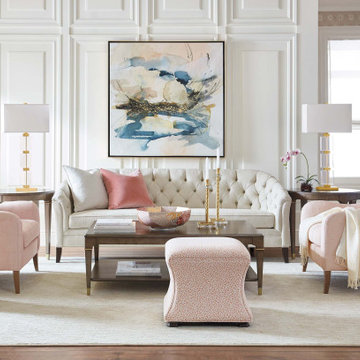 Blushing Beauty Living Room