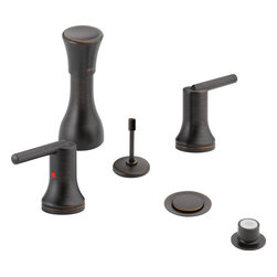 Delta Trinsic&reg;  Bidet Faucet &ndash; Less Handles - Bidet Faucets