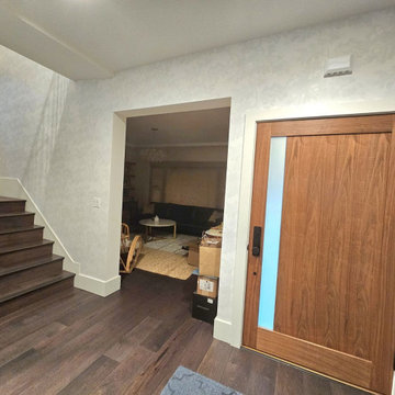 Staircase  wallpaper installation Mesa, AZ