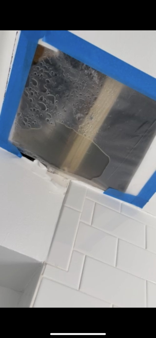 What could be the cause of my bathroom leaking through the ceiling?