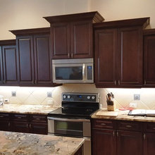 Kitchen Dining table and Light fixtures