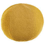 StyleCraft - Dann Foley Lifestyle-Sphere Plush Pillow-Marigold Yellow - Cozy up to comfort with this Sphere Plush throw pillow. Designed by Dann Foley, this pillow fits perfectly in your living room or bedroom, adding a plush touch to your decor. Filled with duck feather cotton for a luxuriously soft feel, it's sure to become your new favorite sofa companion.