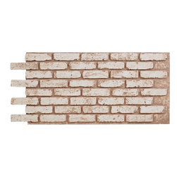 173-CHICAGO BRICK WALL PANEL - 24"H - Wall Panels