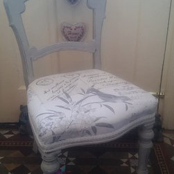 Antique salon chair...SOLD - Furniture