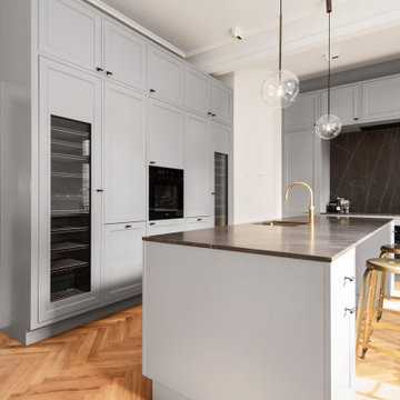 Komplet indretning af villa på Østerbro