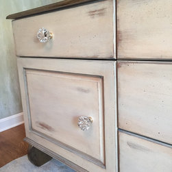 Hand painted credenza - Desks And Hutches