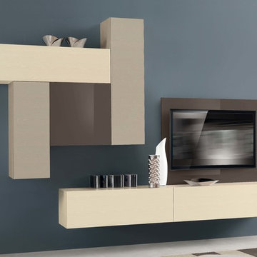 Contemporary Italian Wall Unit VV 3911 - $2,455.00