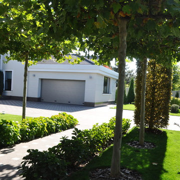 Private contemporary garden / Частный современный сад.
