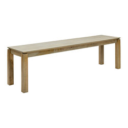 John Lewis Asha 3-Seater Dining Bench - Indoor Benches