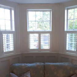Tier on tier shutters and caf&eacute; style shutters installed in Drumcondra, Dublin 7. - Products