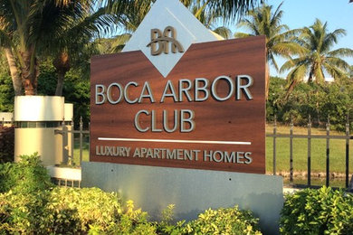 Boca Arbor Monument Sign - day view