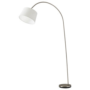 Trinity Arc Lamp Antique Bronze Transitional Floor Lamps By