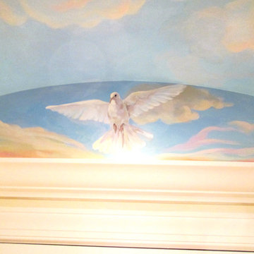 Hallway Ceiling Mural