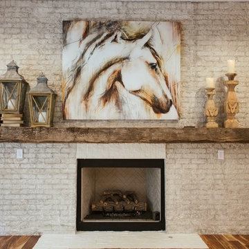 Reclaimed Timber Fireplace Mantels