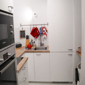 Rénovation d'une cuisine et création d'une buanderie
