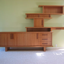 Media Center - Cherry - Media Cabinets