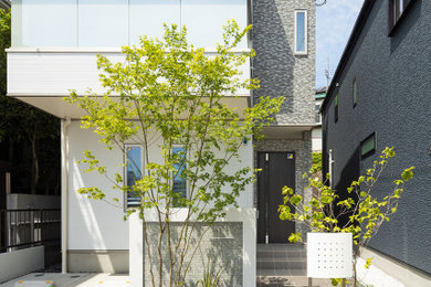 Design ideas for a small modern home in Yokohama.