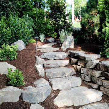 Lookout Mountain Stone Walls and Landscape