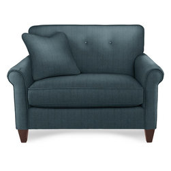 Laurel Premier Chair & A Half by La-Z-Boy shown in Baltic - Armchairs And Accent Chairs