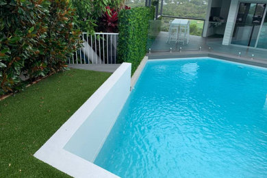 Photo of a modern pool in Sunshine Coast.