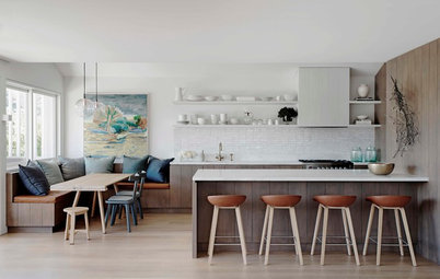 Kitchen Booths With Laid-Back Charm