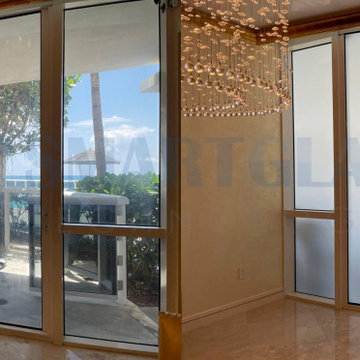 Switchable Glass Door