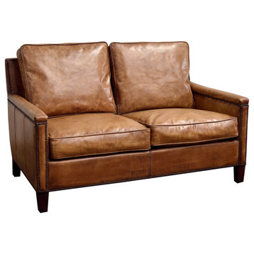 Buffalo Leather 2-Seater Sofa