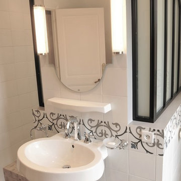 Salle de bain esprit art déco