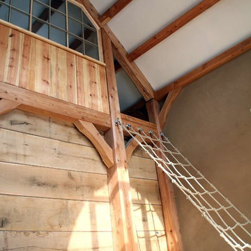 Holzhaus in Timberframe-Bauweise