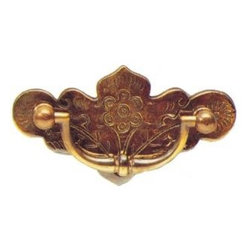 Engraved Plate Handles - Cabinet And Drawer Handle Pulls