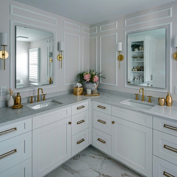Elegant Primary Bathroom Remodel