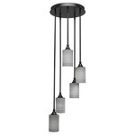 Toltec Lighting - Toltec Lighting 2145-DG-4062 Empire - Five Light Mini Pendant - No. of Rods: 4Assembly Required: TRUE Canopy Included: TRUE