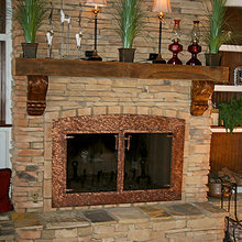 Fireplace screens