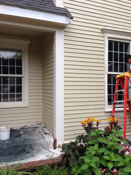 Trim color for exterior with crown point sand ( hc90)