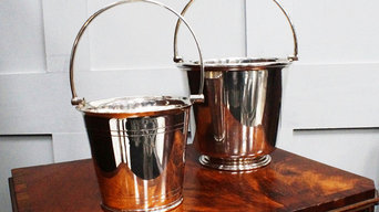 Decorative Silver Plated Ice Buckets