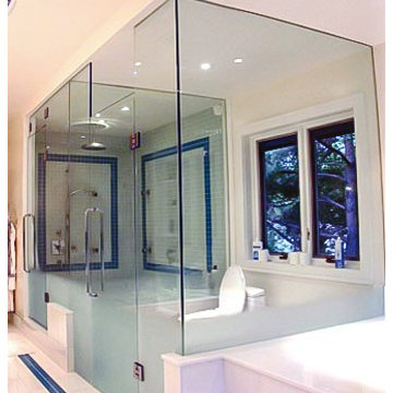 Shower doors installation