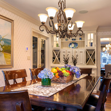 Spring Hydrangea Kitchen