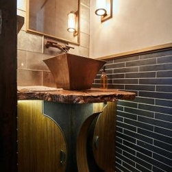 Bridger Bronze Sink - Bathroom Fixtures