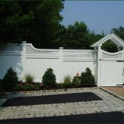 Universal with Gabled Arbor - Pergolas