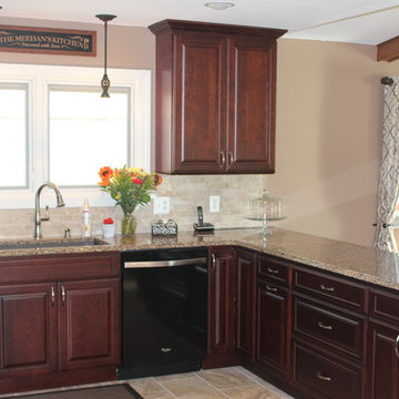 Starmark Kitchen - Cherry Ridgeville in Brittany w/ Chocolate Glaze