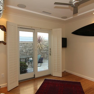 shutters Bifold shutters on sliding door