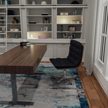 Modern Home Ofiice Redesign