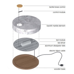 Lampada in Marmo MOON - Products