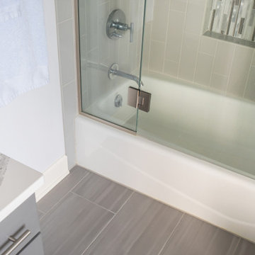 Guest Bathroom Condo Remodel in Madison, WI